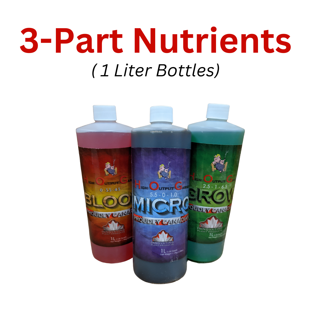 Special 1 Liter - 3 Part Nutrients