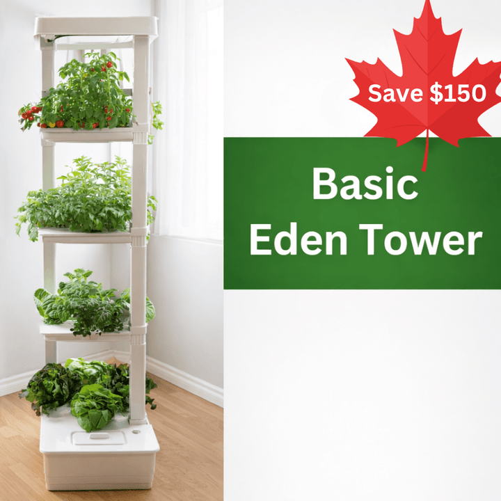 Basic Eden Tower hydroponic indoor garden system - Hope Innovations