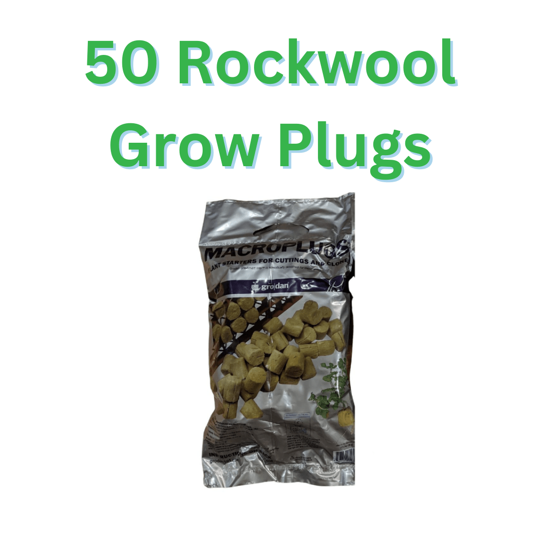 Rockwool Grow Plugs(Bag of 50) - Hope Innovations