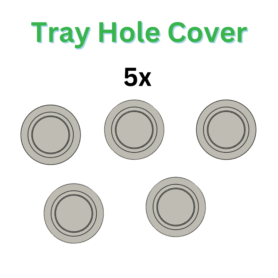Tower Tray Hole Covers - Hope Innovations